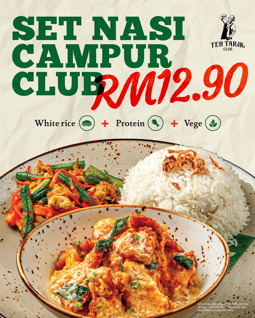 Set Nasi Campur Club