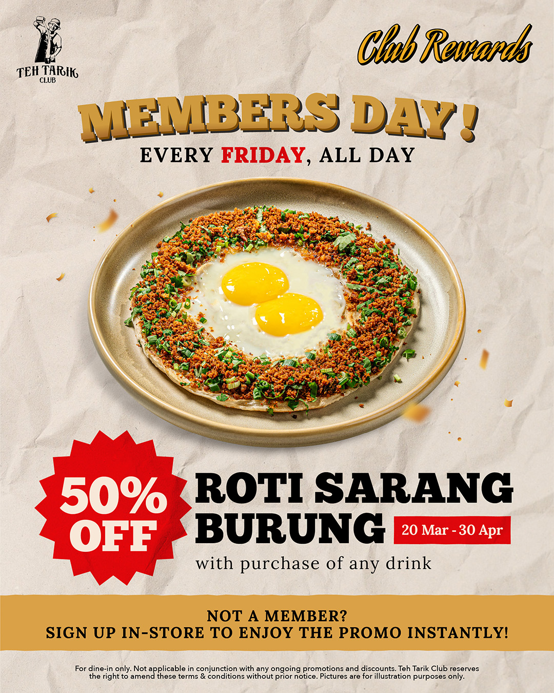 Teh Tarik Club Members' Day