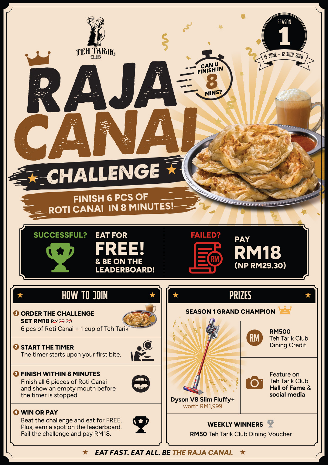 TTC Raja Roti Canai Challenge