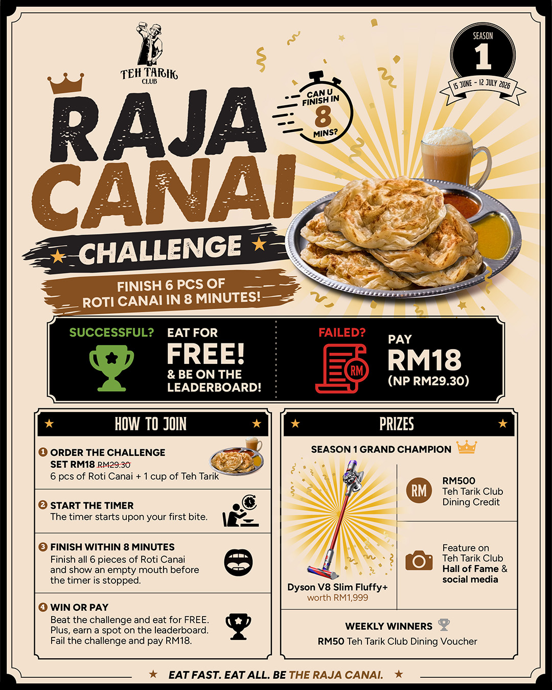 TTC Raja Canai Challenge