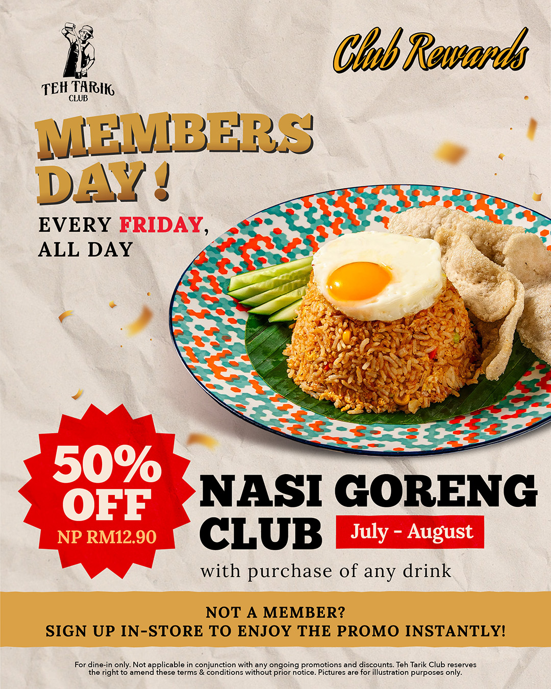 Teh Tarik Club Members Day